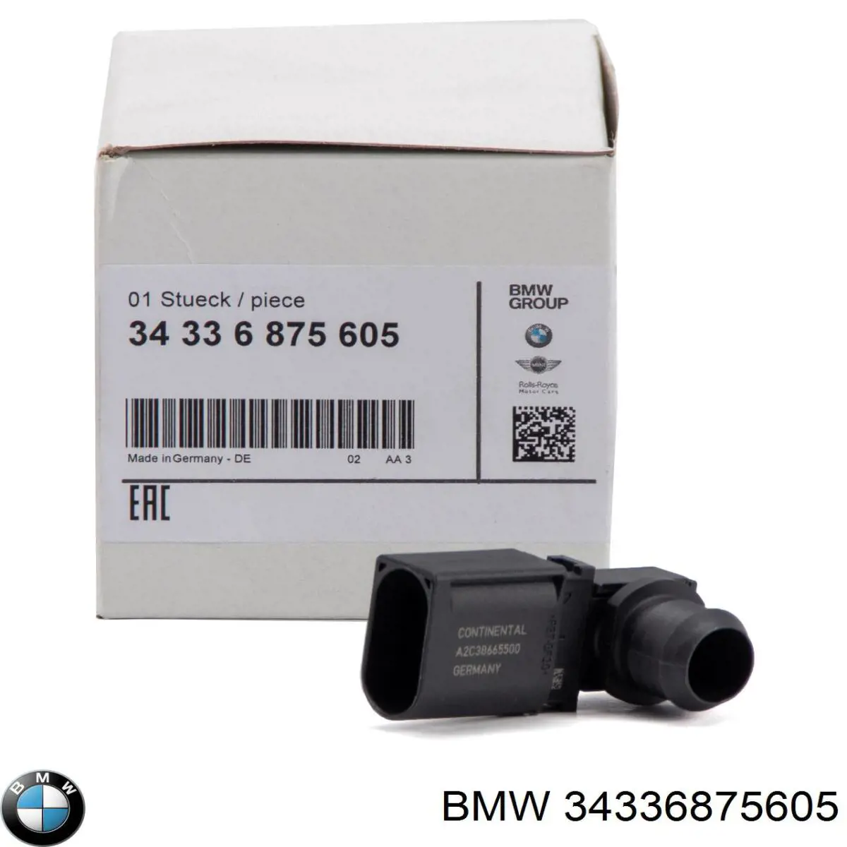 Sensor de pressão do sistema do freio pneumático BMW 34336875605 preço, a partir de 83,46 USD