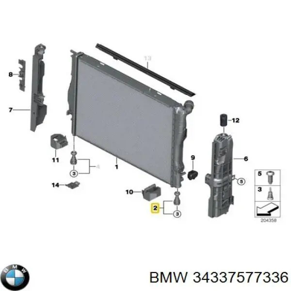 Tubo de impulsionador de vácuo dos freios BMW 34337577336 preço, a partir de 33,45 USD