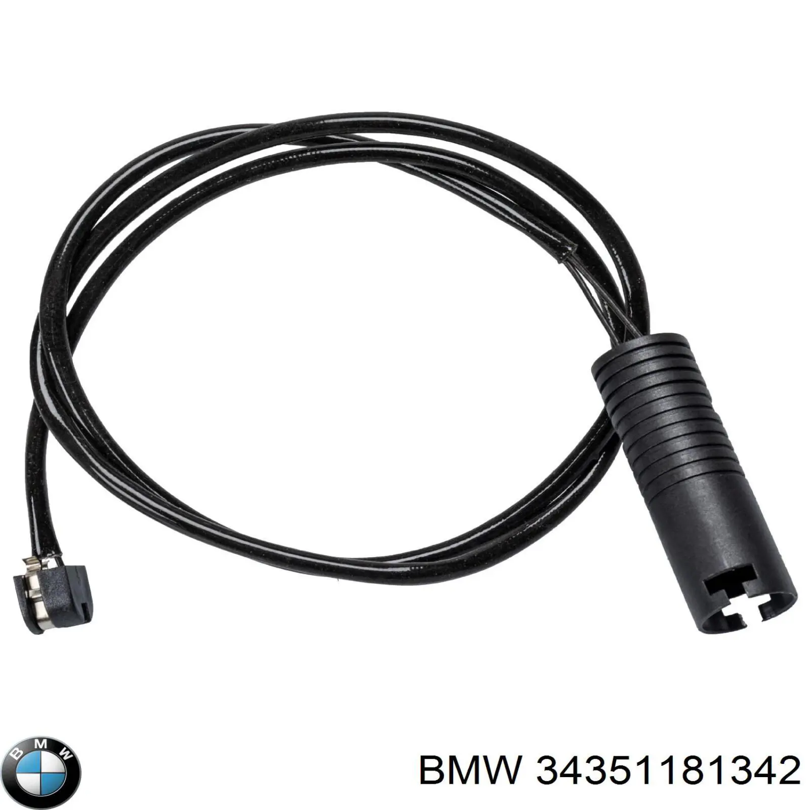 Compre 34351181342 BMW Sensor traseiro de desgaste das sapatas do freio