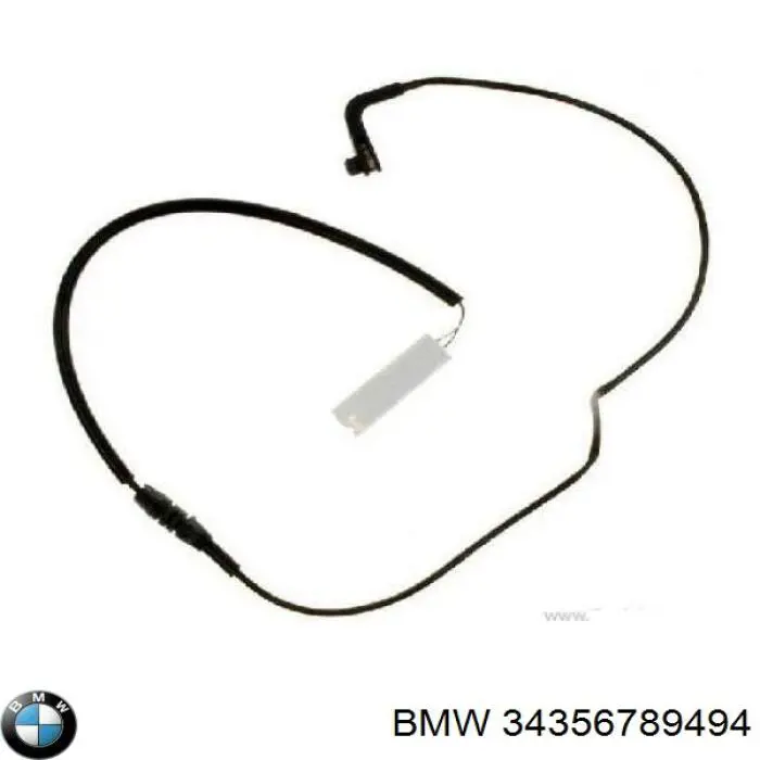 Compre 34356789494 BMW Sensor traseiro de desgaste das sapatas do freio