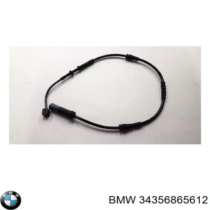 34356865612 BMW Sensor traseiro de desgaste das sapatas do freio