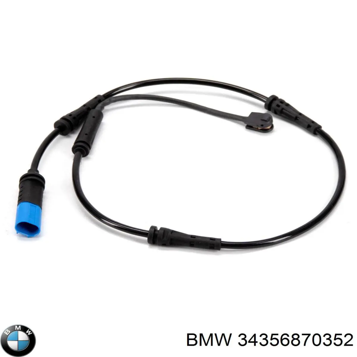 34356870352 BMW Sensor traseiro de desgaste das sapatas do freio