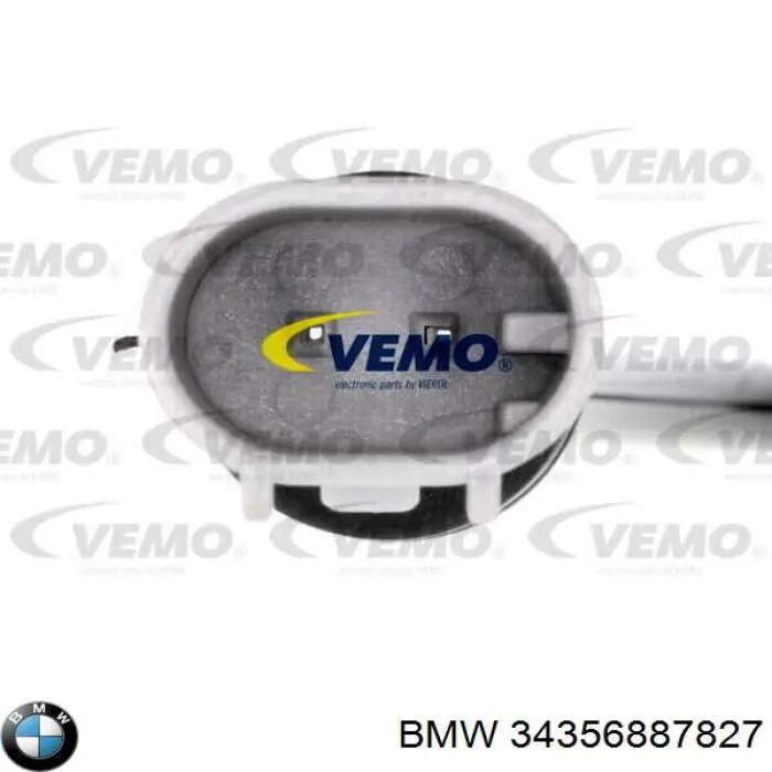 Sensor dianteiro de desgaste das sapatas do freio BMW 34356887827 preço, a partir de 11,71 USD