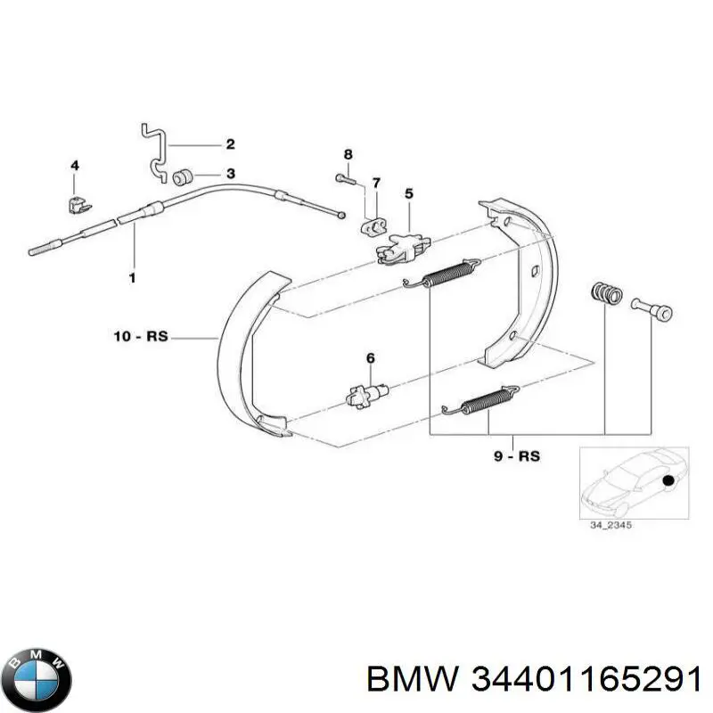 34401165291 BMW 