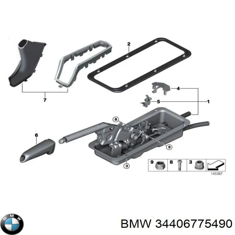 Avalanca do freio de estacionamento BMW 34404028073 preço, a partir de 107,45 USD