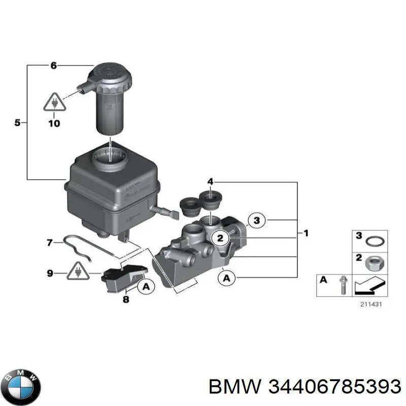 34406785393 BMW 