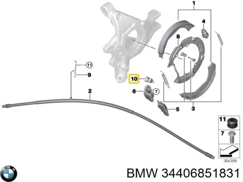  BMW 34406851831 preço, a partir de 8,72 USD