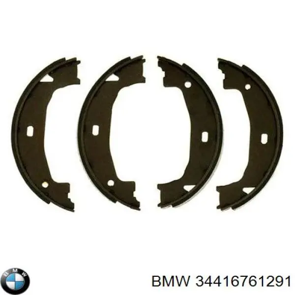 Compre 34416761291 BMW Sapatas do freio de estacionamento