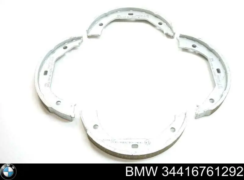 Sapatas do freio de estacionamento BMW 34416761292 preço, a partir de 28,53 USD