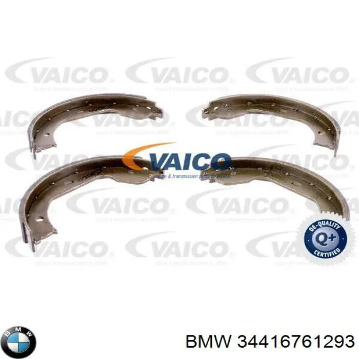 Sapatas do freio de estacionamento BMW 34416761293 preço, a partir de 30,63 USD