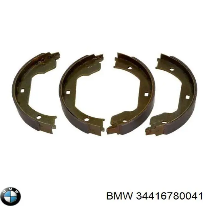 Sapatas do freio de estacionamento BMW 34416780041 preço, a partir de 33,08 USD