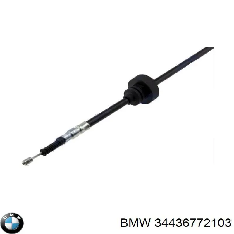 Cabo do freio de estacionamento traseiro esquerdo BMW 34436772103 preço, a partir de 31,75 USD