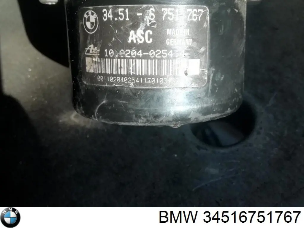 Compre 34516751767 BMW Unidade hidráulico de controlo ABS