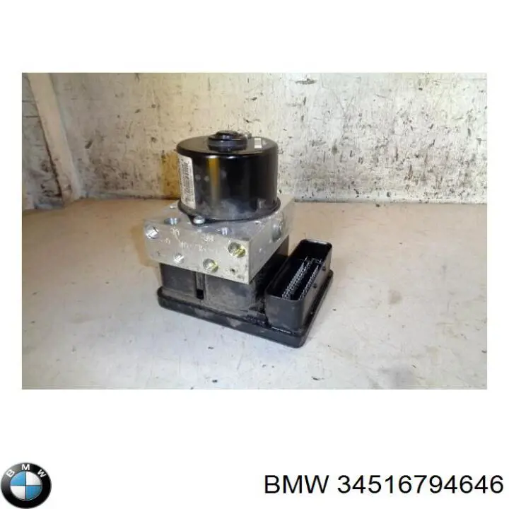 34516794646 BMW Unidade hidráulico de controlo ABS