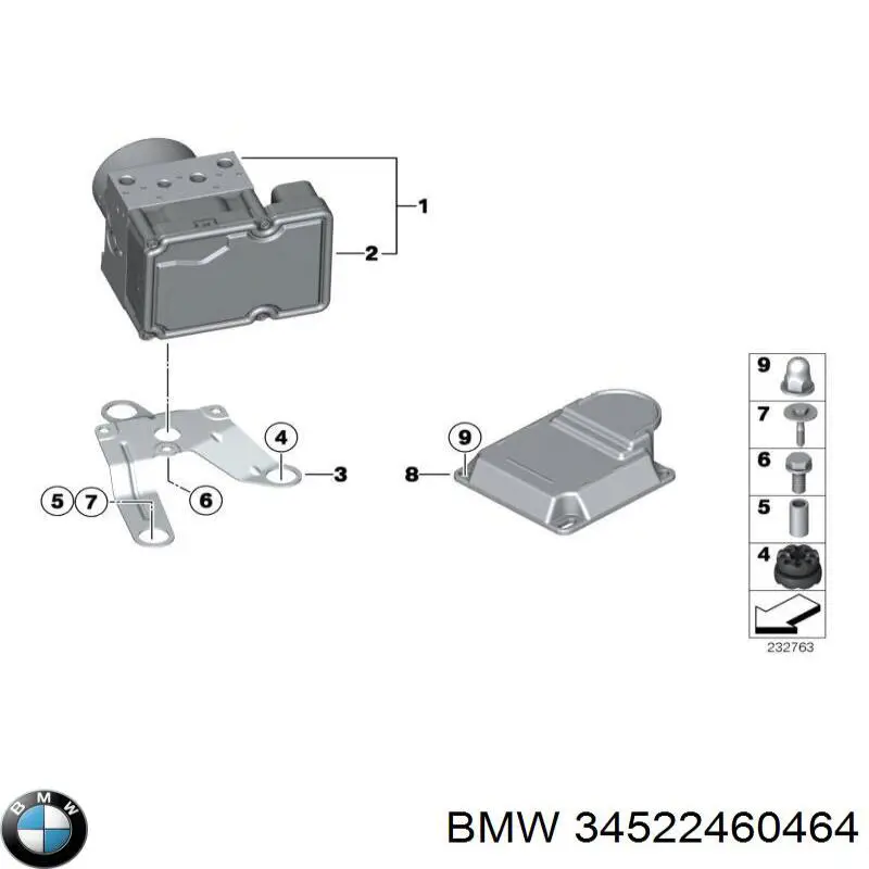  BMW 34522460464 preço, a partir de 1666,05 USD