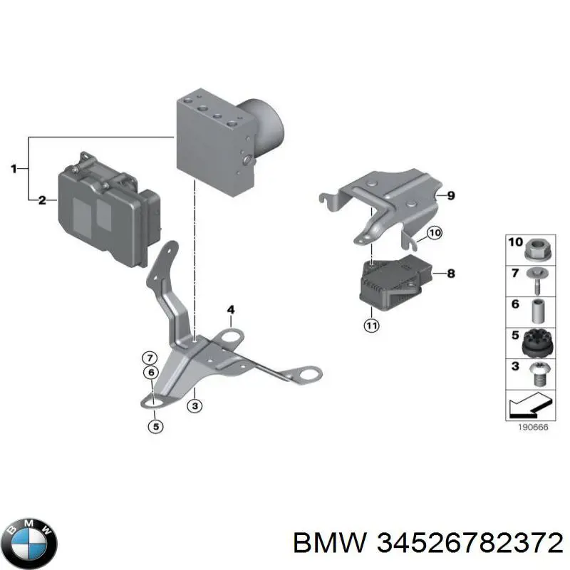 Sensor de aceleração transversal (ESP) BMW 0265005713 preço, a partir de 64,70 USD