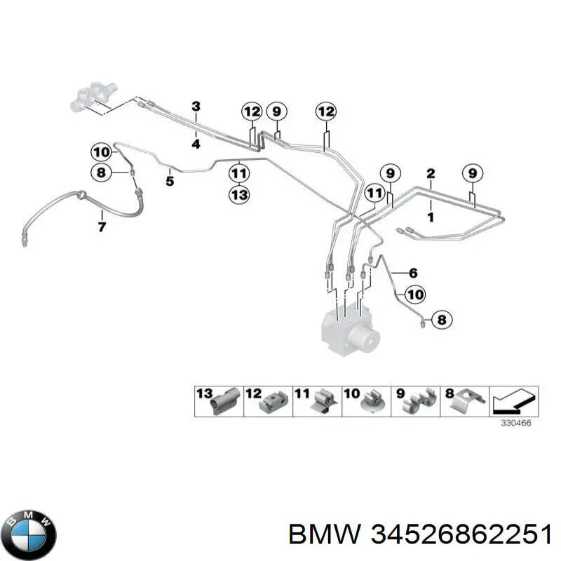  BMW 34526862251 preço, a partir de 1666,05 USD