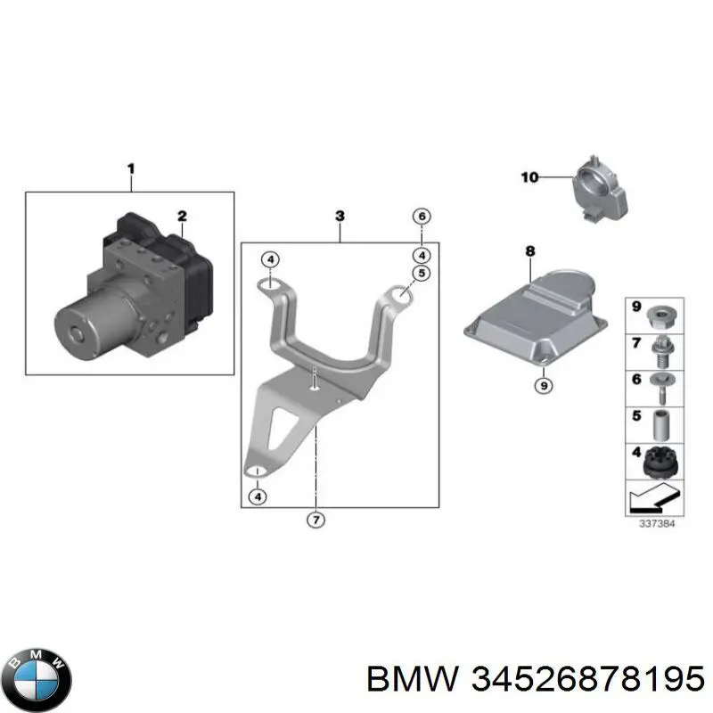 Módulo de direção (Centralina eletrônica) de tracção integral BMW 34529500006 preço, a partir de 58,58 USD