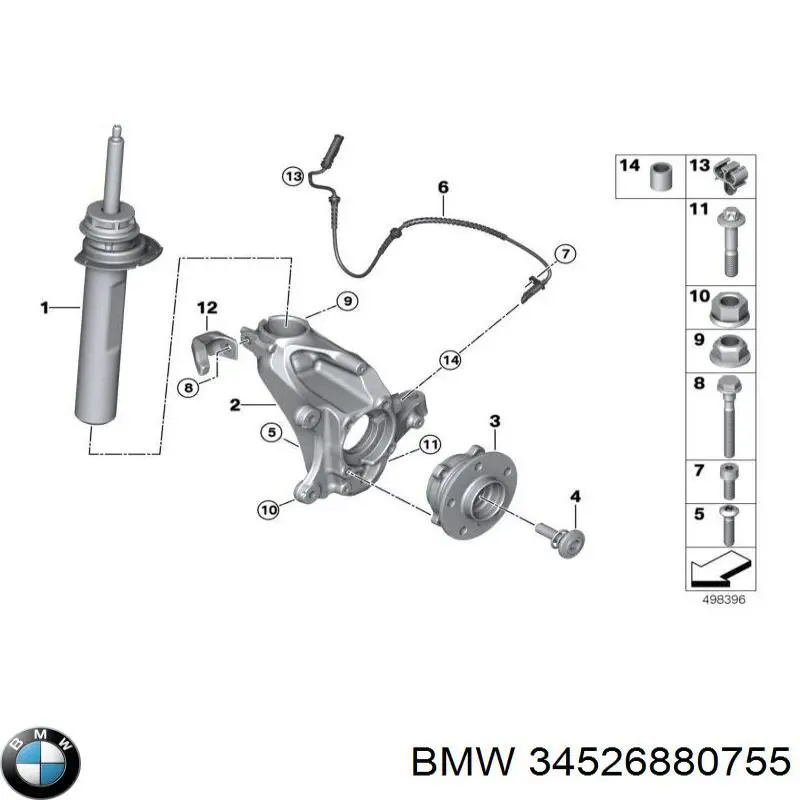 Sensor dianteiro de ABS Delphi SS2128012B1 preço, a partir de 37,40 USD