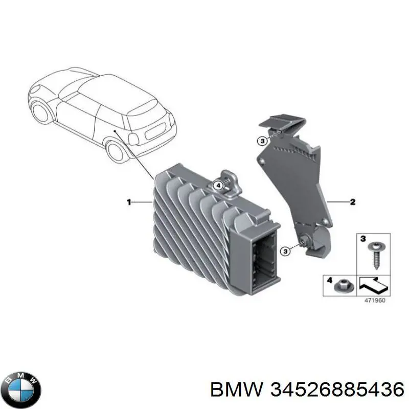 BMW 34525A374B6 preço, a partir de 1939,21 USD