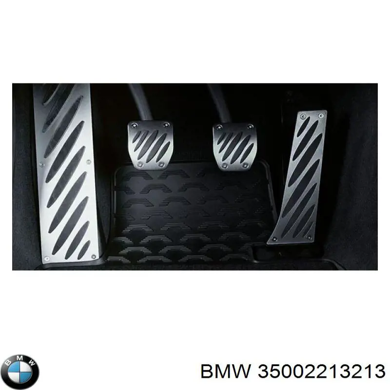 Compre 35002213213 BMW Placas sobrepostas dos pedais, kit