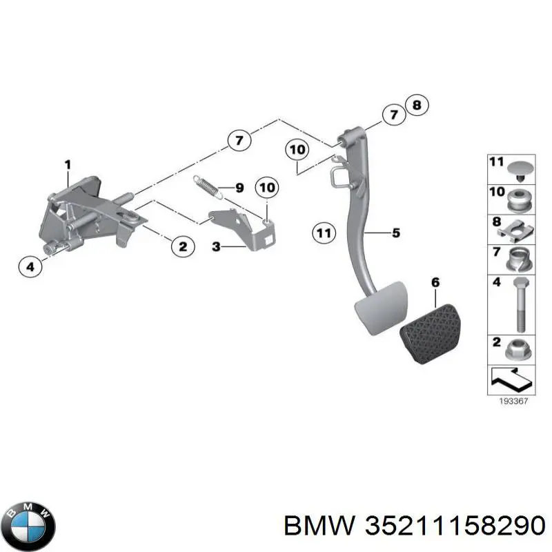 Compre 35211158290 BMW 