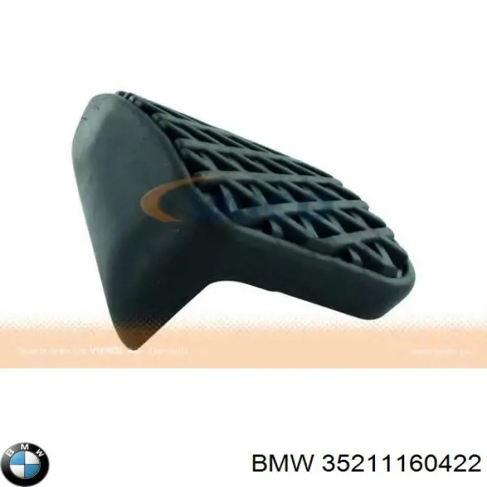 Compre 35211160422 BMW Placa sobreposta de pedal do freio