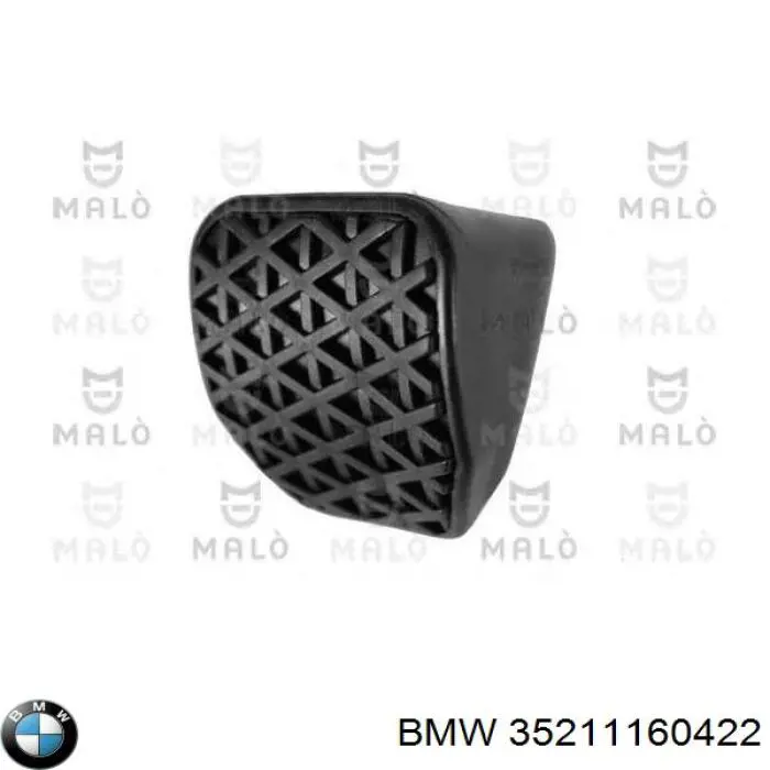 Compre 35211160422 BMW Placa sobreposta de pedal do freio