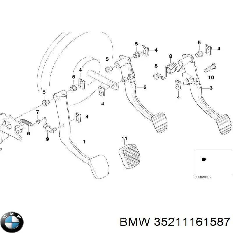 35211161587 BMW 
