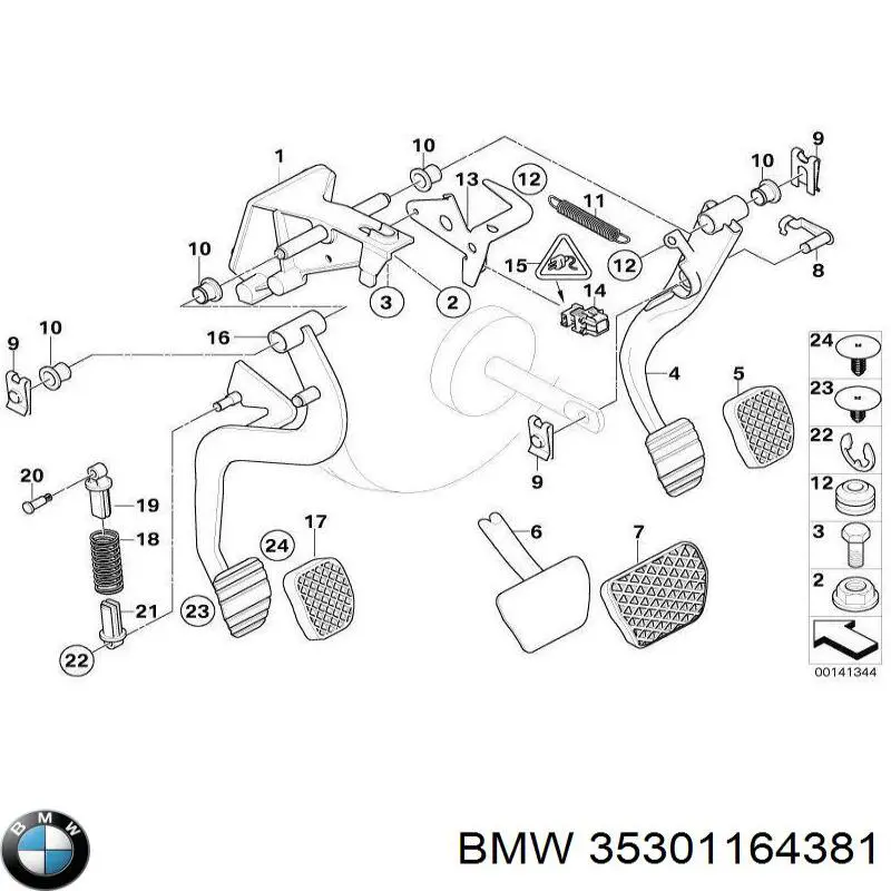 Compre 35301164381 BMW 