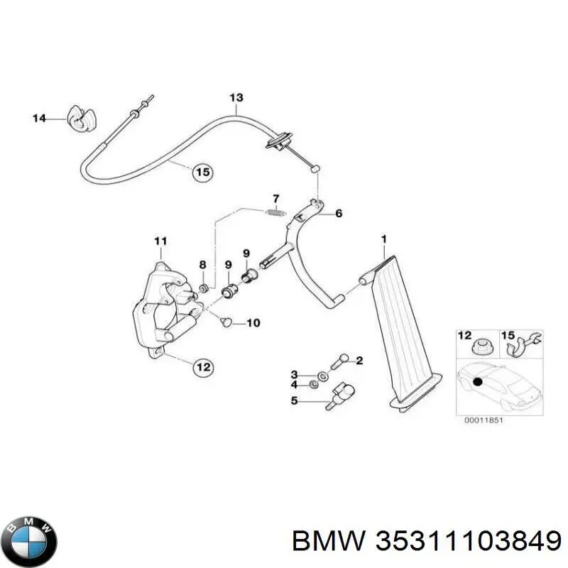  BMW 35311103849 preço, a partir de 4,51 USD