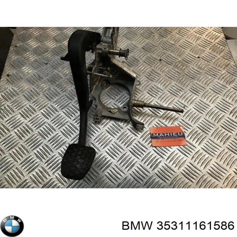 1161586 BMW Pedal de embraiagem