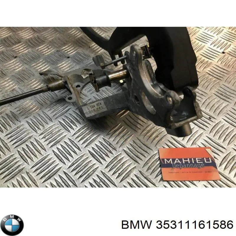 Pedal de embraiagem BMW 1161586