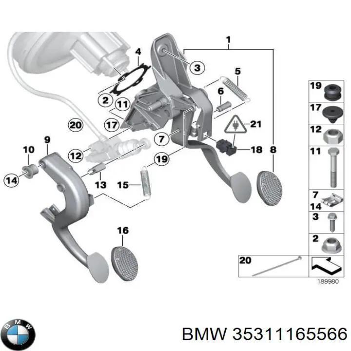 Compre 35311165566 BMW 