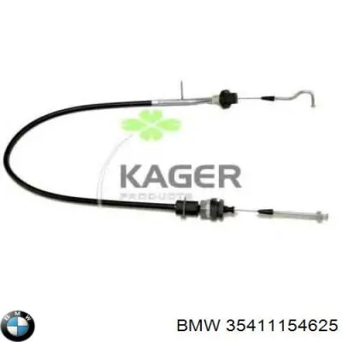 Cabo/pedal de gás (de acelerador) BMW 35411154625 preço, a partir de 27,03 USD