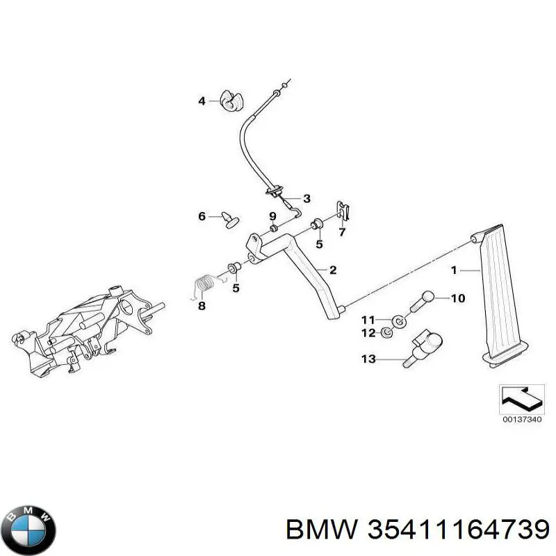  BMW 35411164739 preço, a partir de 7,27 USD
