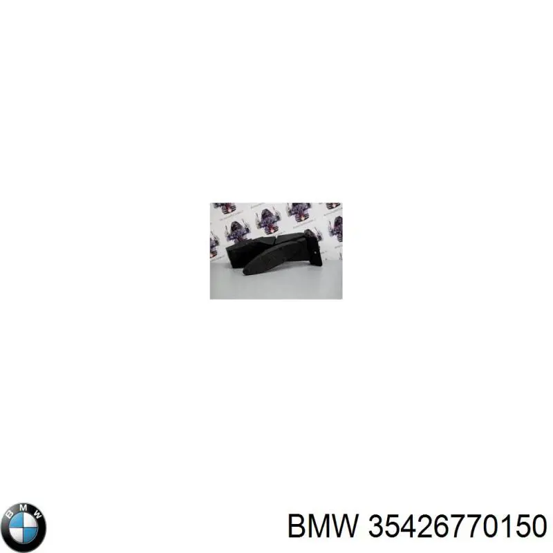 35426786591 BMW Pedal de gás (de acelerador)