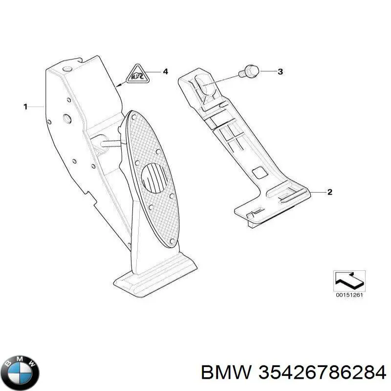 Pedal de gás (de acelerador) BMW 35406757549 preço, a partir de 63,30 USD