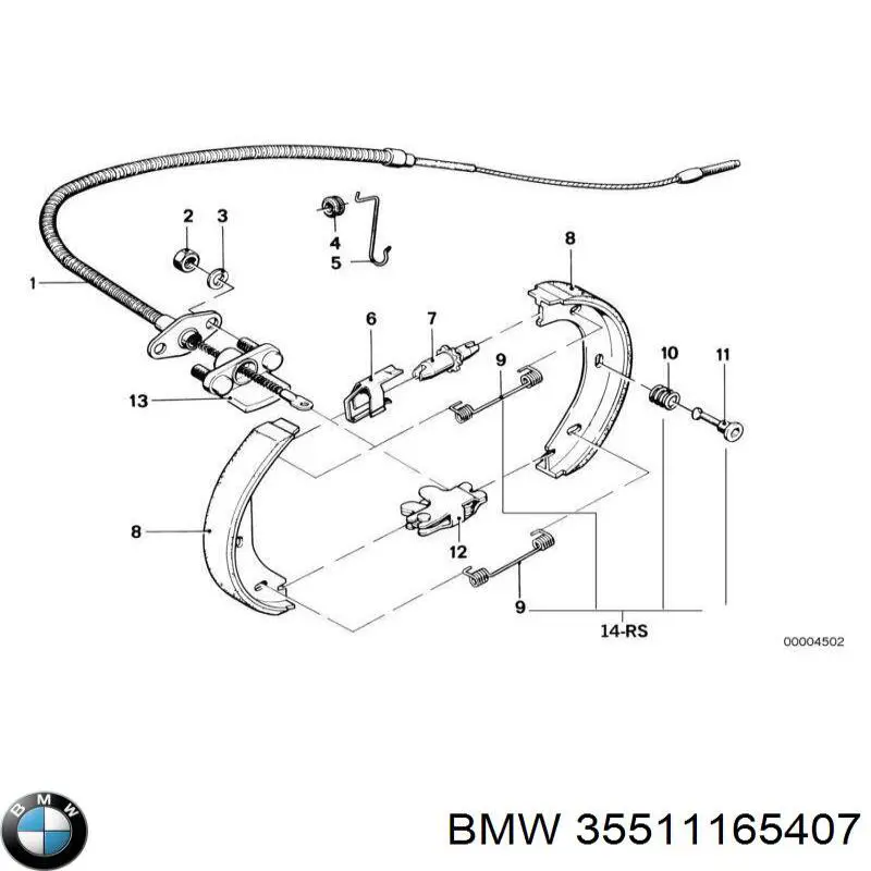 Compre 9584LY Stabilus Amortecedor de pedal do freio de estacionamento