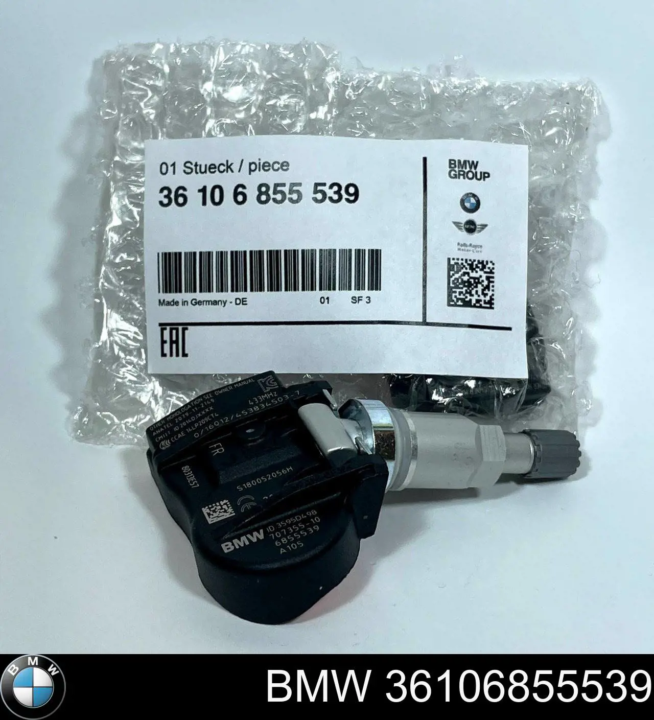Sensor de pressão de ar nos pneus BMW 36106855539 preço, a partir de 61,74 USD