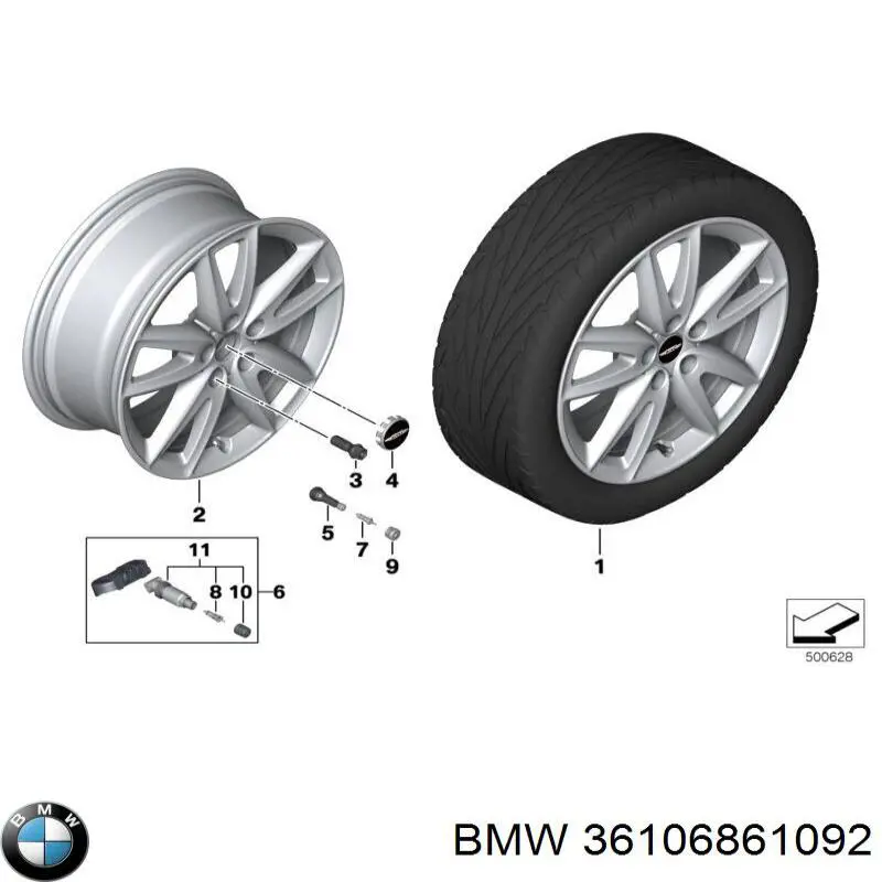 36106861092 BMW 