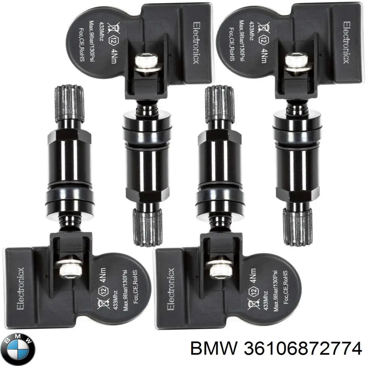 Sensor de pressão de ar nos pneus BMW 36106872774 preço, a partir de 43,45 USD