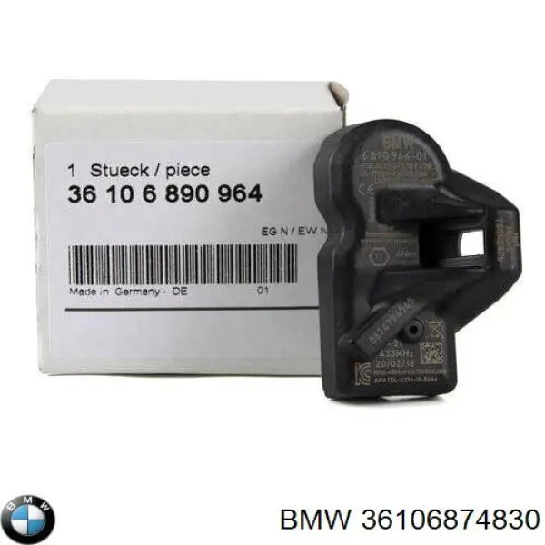 Sensor de pressão de ar nos pneus BMW 36106874830 preço, a partir de 43,61 USD