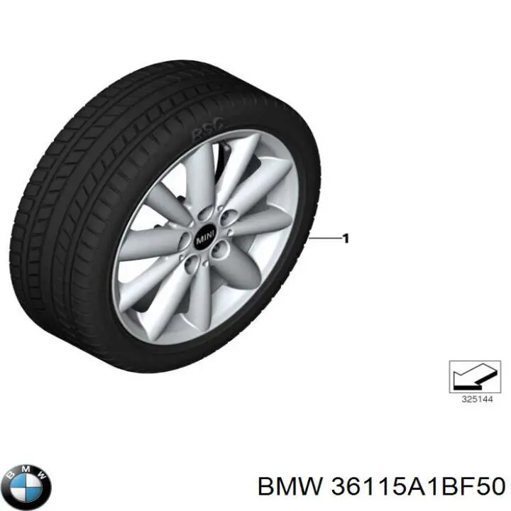 36115A1BF50 BMW 