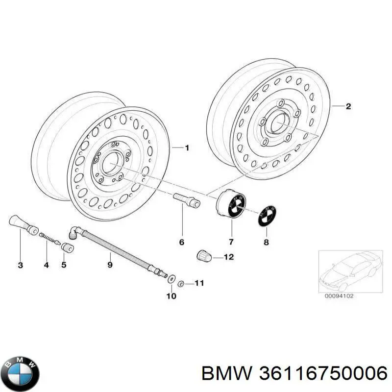 Compre 6750006 BMW 