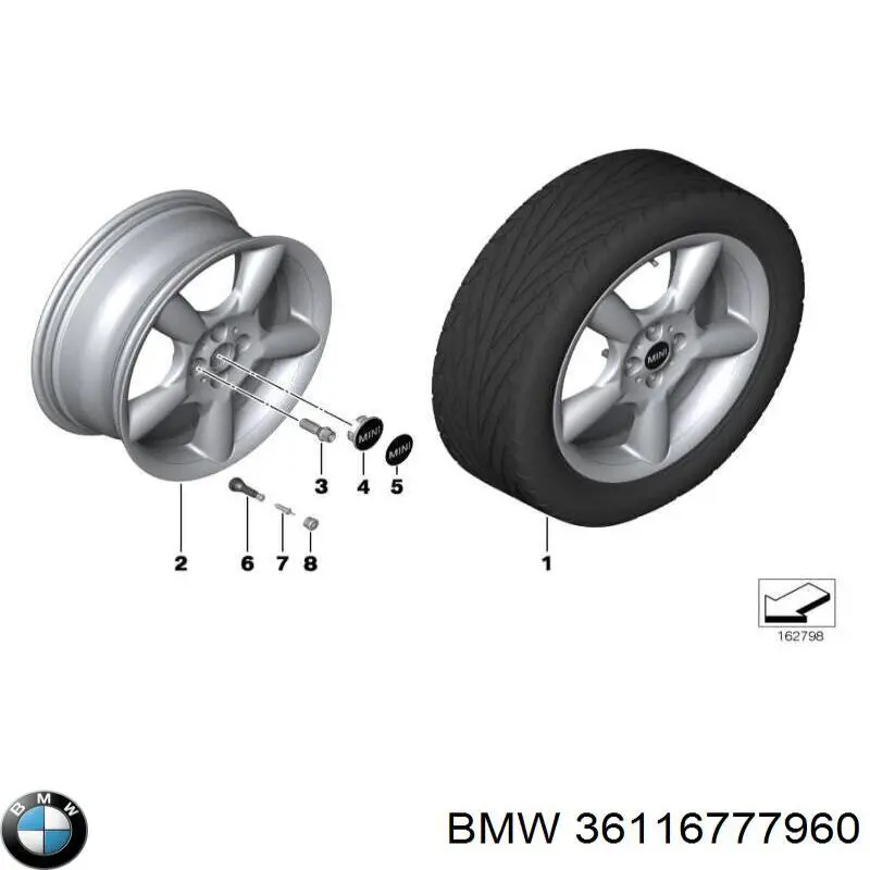 36116777960 BMW 