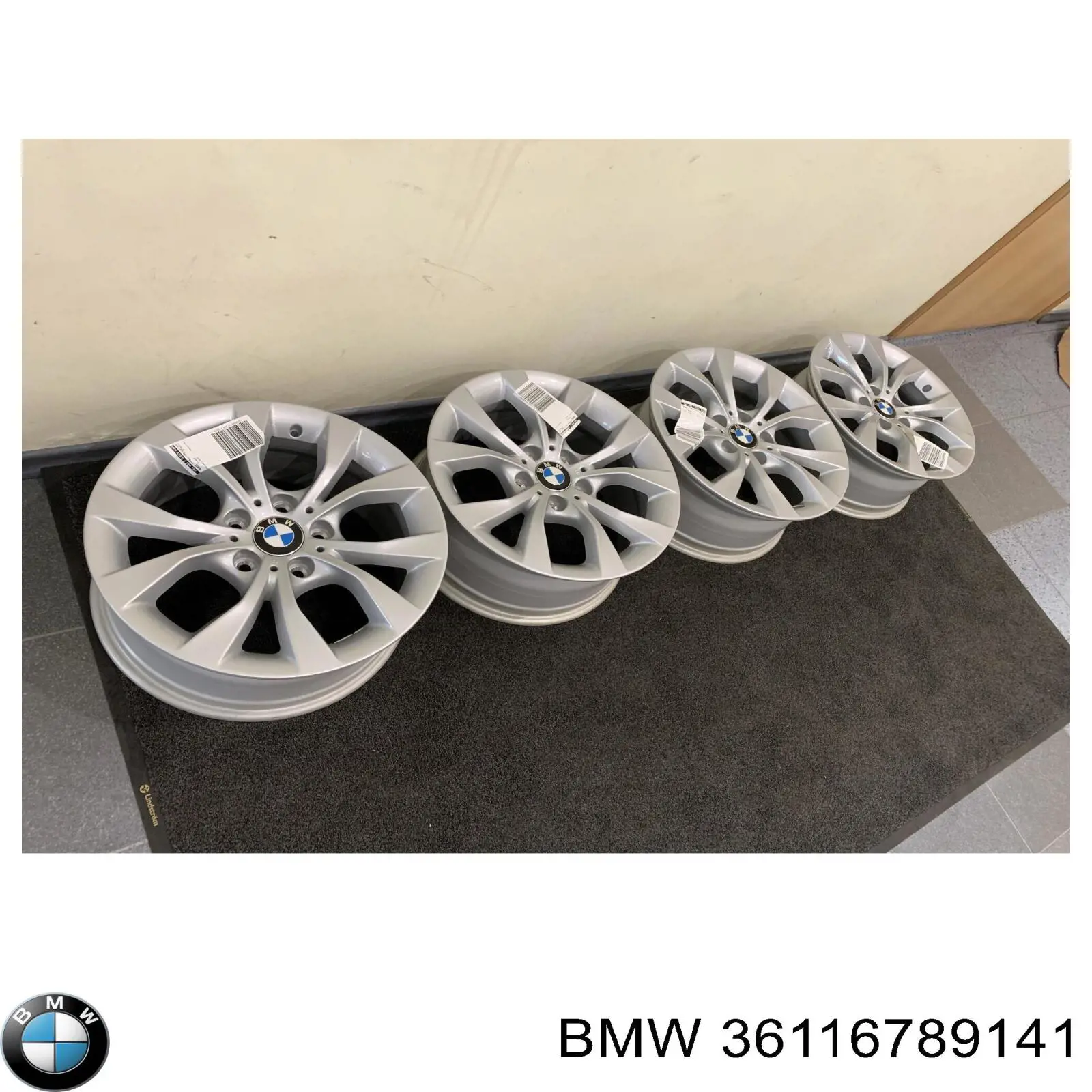 Compre 36116789141 BMW Discos de roda de aleação ligeira (de aleação ligeira, de titânio)