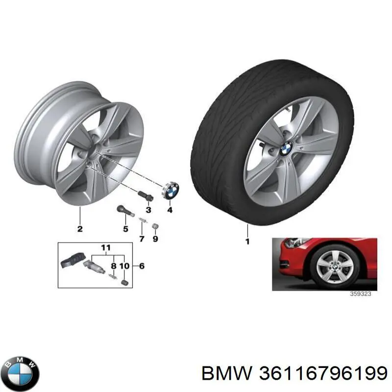 36116796199 BMW 