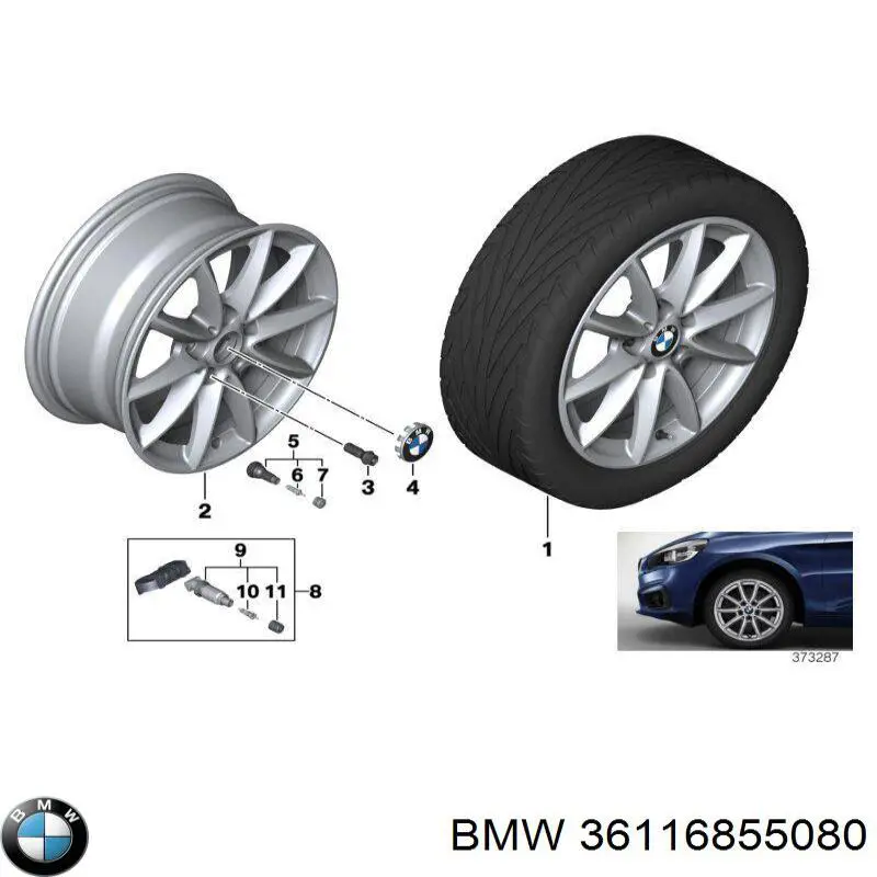 36116855080 BMW 