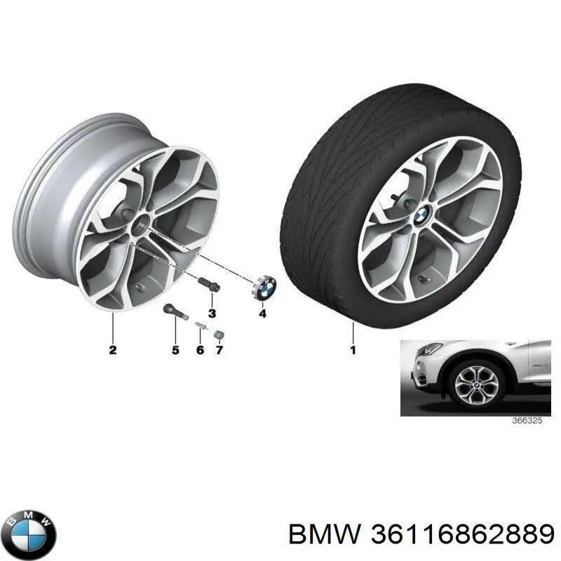 36116862889 BMW 